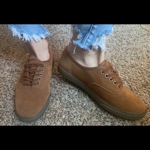 Suede Vans WORN ONCE